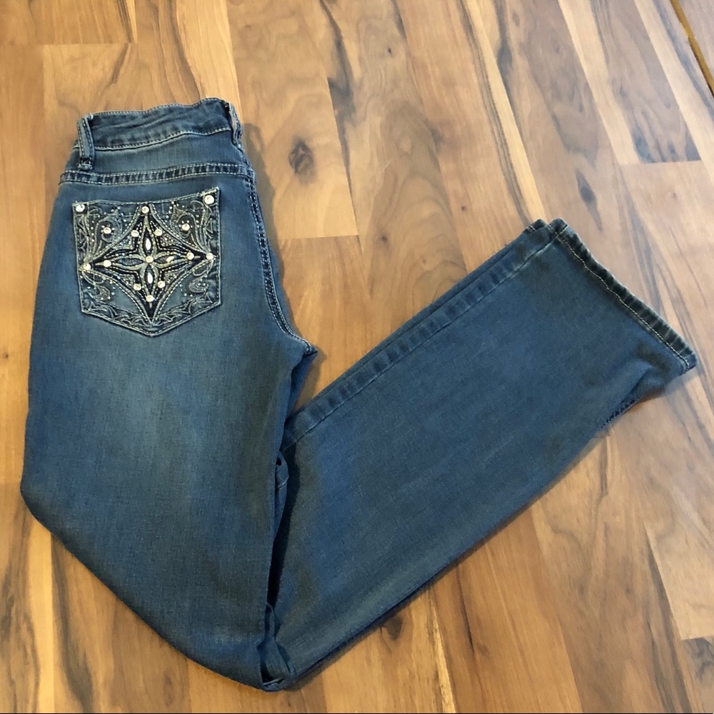 Dazzled slim boot jeans